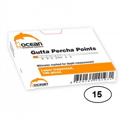 Ocean 15 No Gutta Percha Points - 1